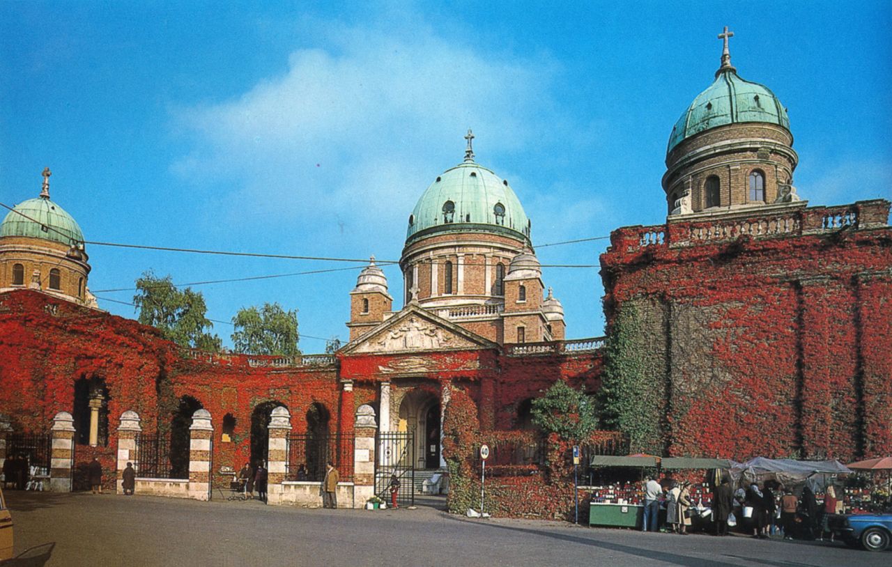 Groblje Mirogoj, oko 1980. godine A
